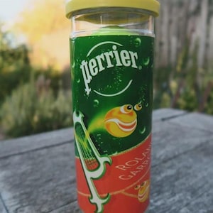 Vintage Perrier Roland Garros Tennis Balls Can – Unopened 90s French Sports Collector Item