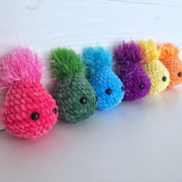 Barnacles - handmade crochet plush soft toy barnacle colorful plush gift