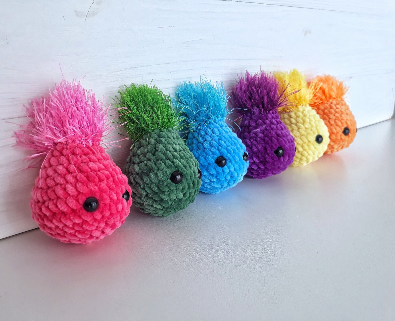 Fig and Maple crochet toys Tumble leaf cartoon characters Etsy