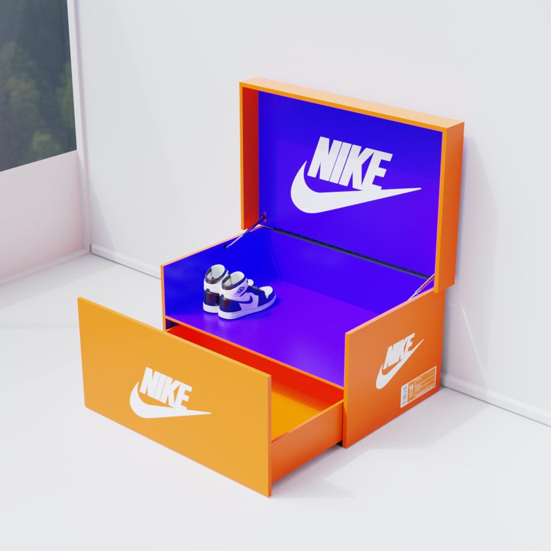 sneaker box storage nike