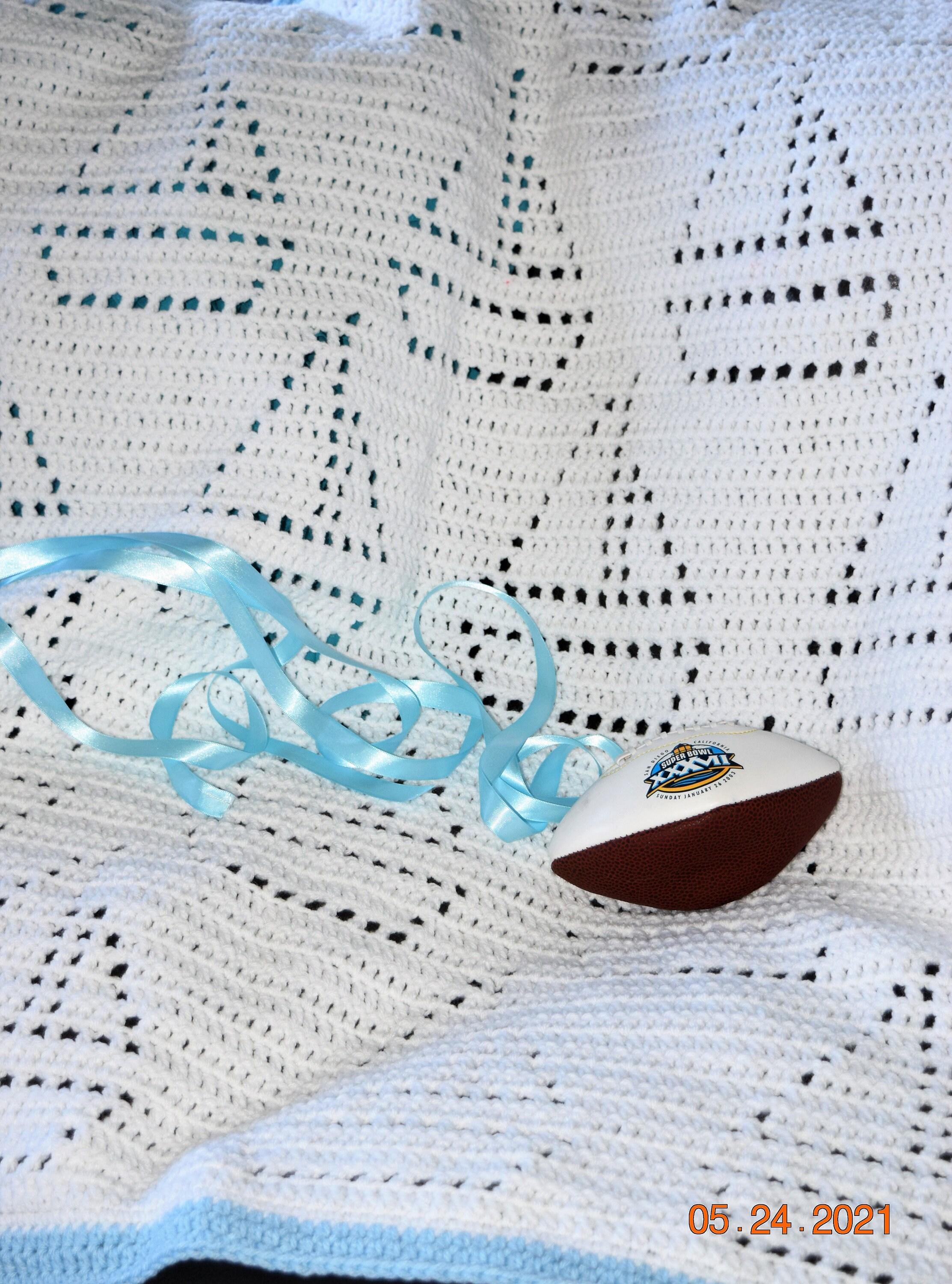 Sailboat Baby Blanket Baby Boy Crochet Blanket Christening Etsy