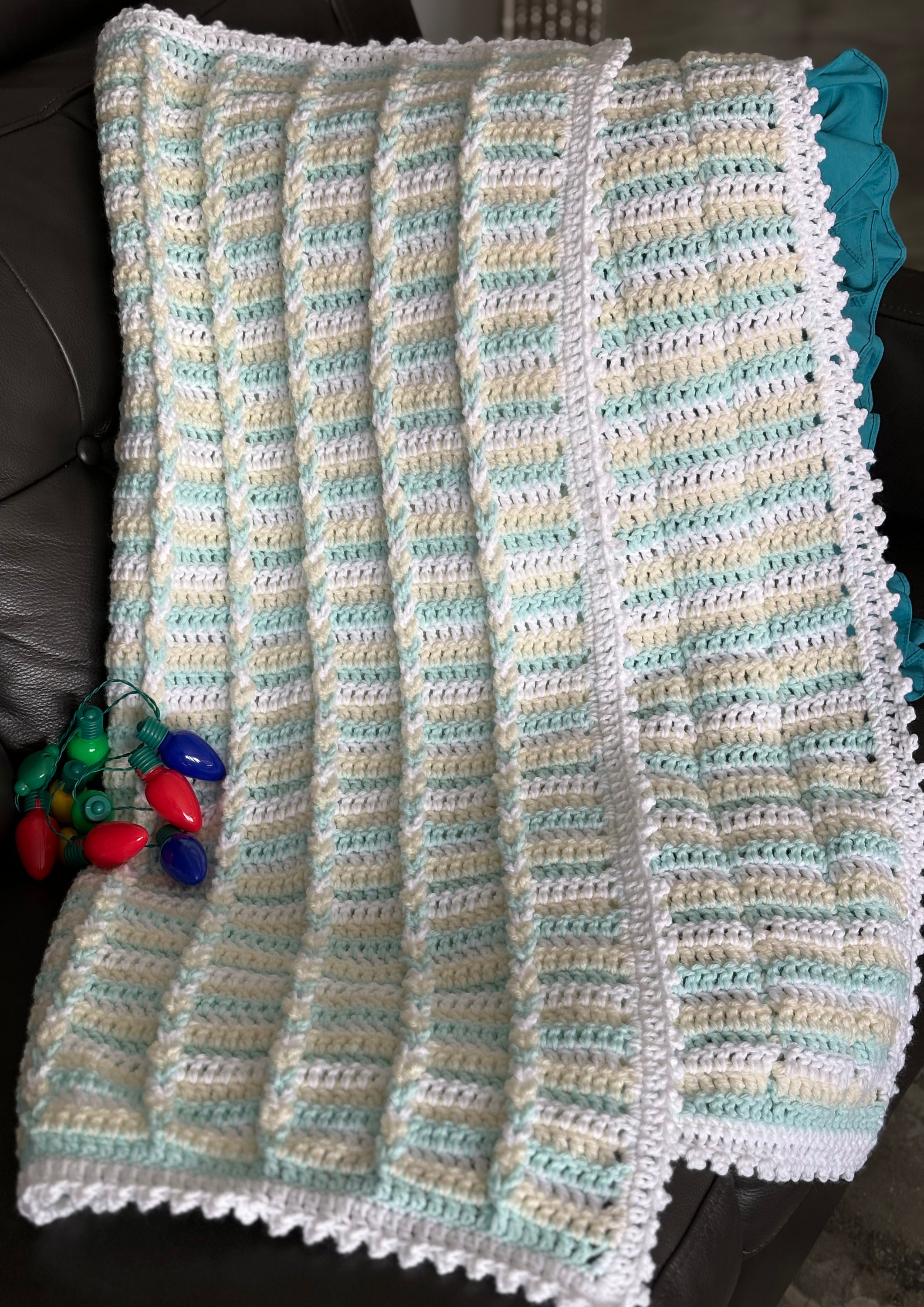 Inspire Green Baby Blanket 40