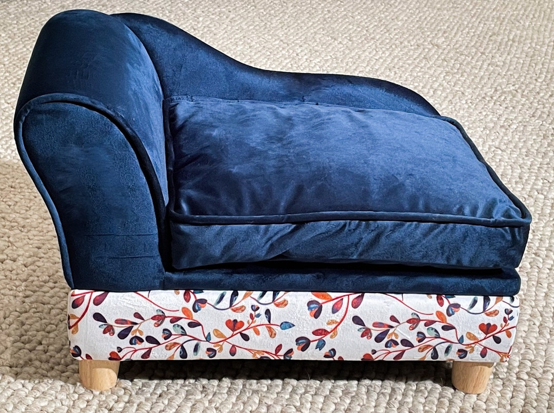 Cat Couch Bed by FELIS CASTELLO. Fancy Cute Velvet Cat Sofa Etsy