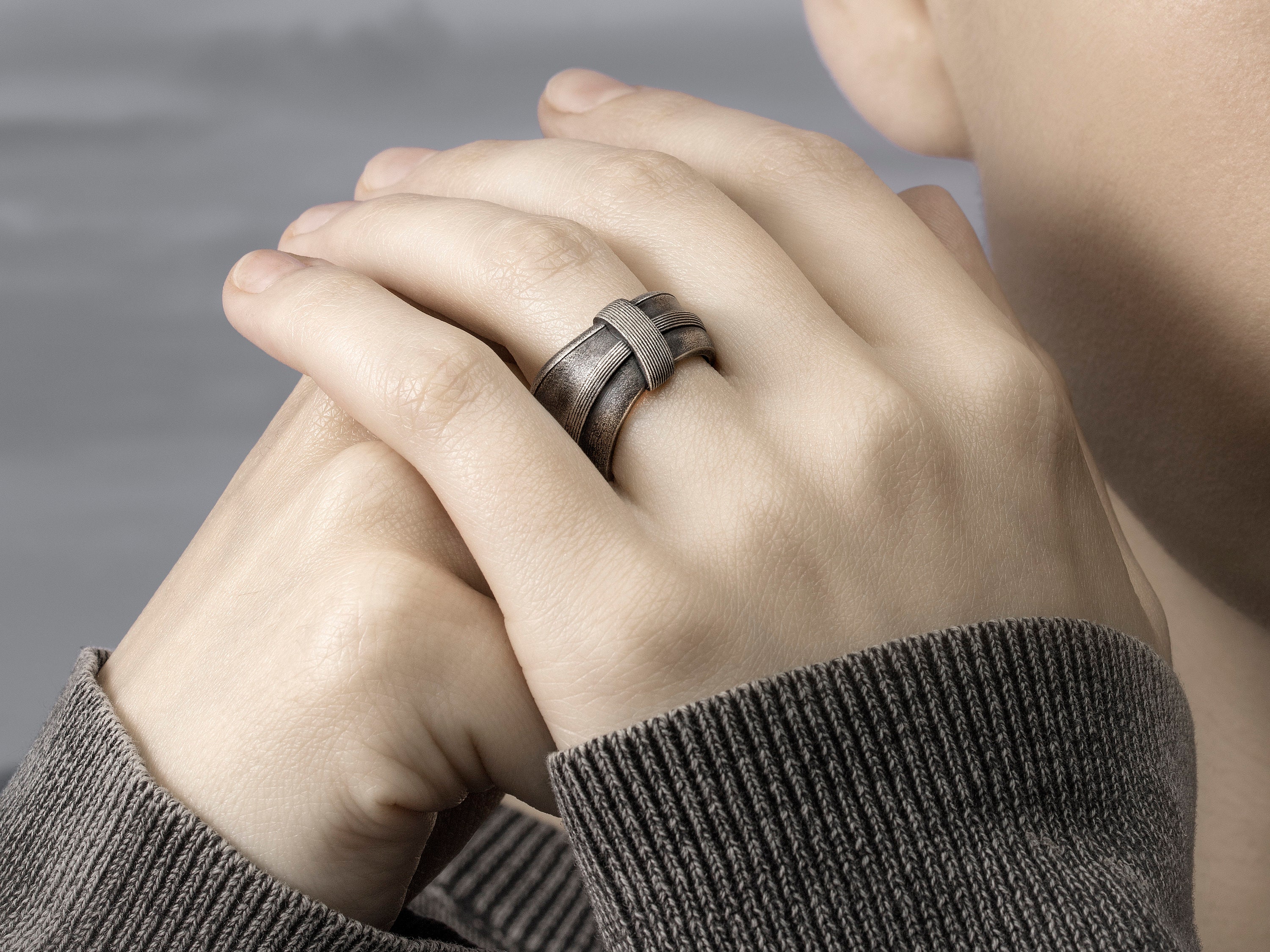 UNIQUE DUNE RingFUTURISTIC Statement RingInspired by Frank Etsy