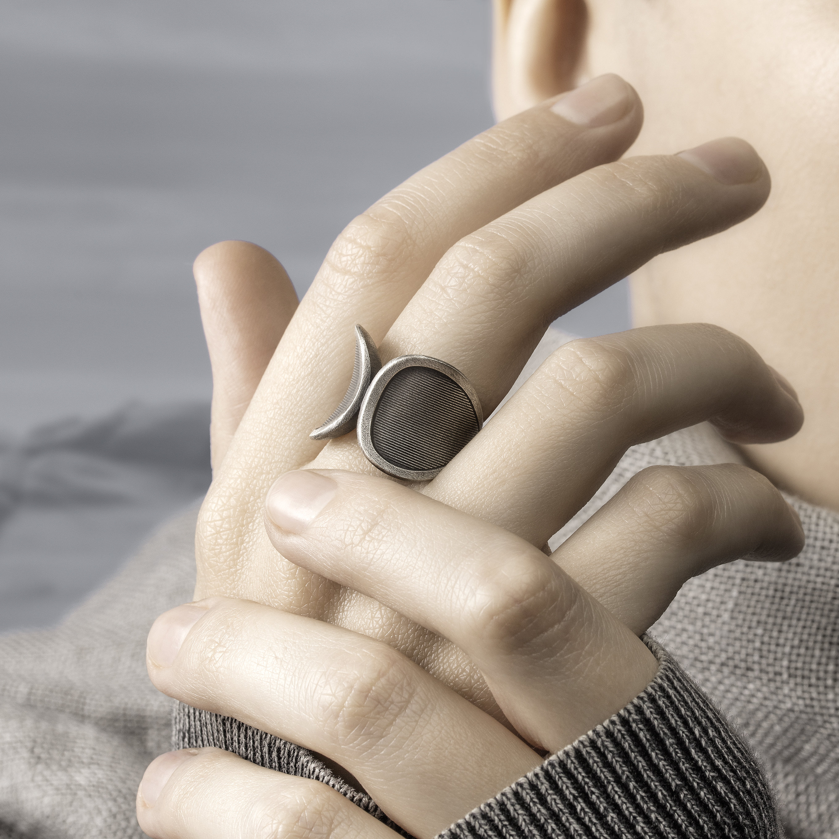 UNIQUE DUNE RingFUTURISTIC Statement RingInspired by Frank Etsy