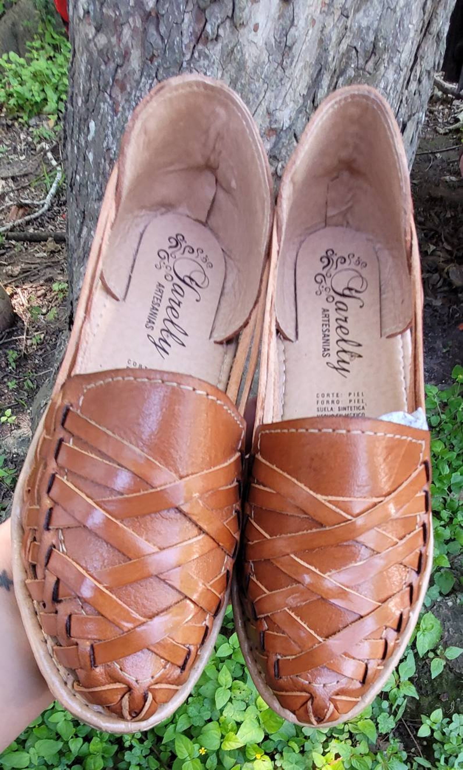 the leather collection huaraches