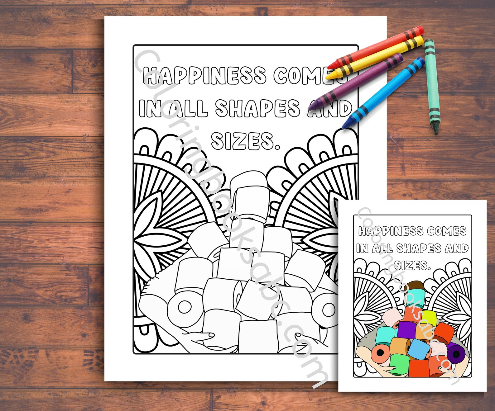 Download Quarantine Coloring Book Adult Coloring Pages Social | Etsy