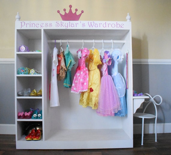 Princess Wardrobe For Dress Up Etsy