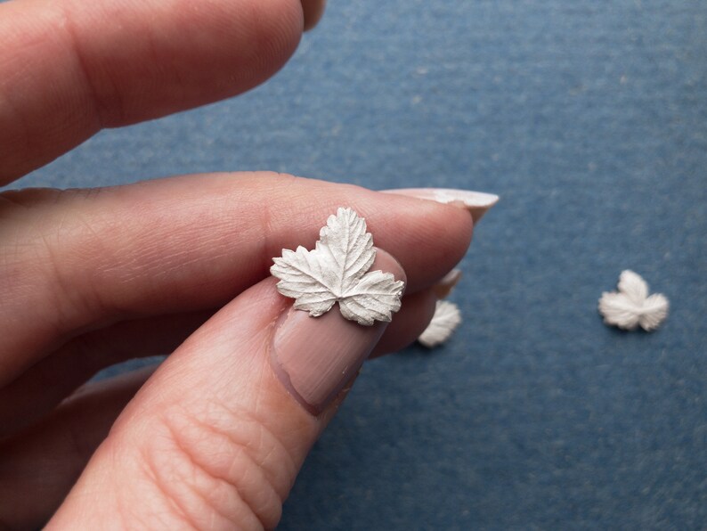 Sterling Silver Leaves Castings for Silversmith Jewelry Etsy