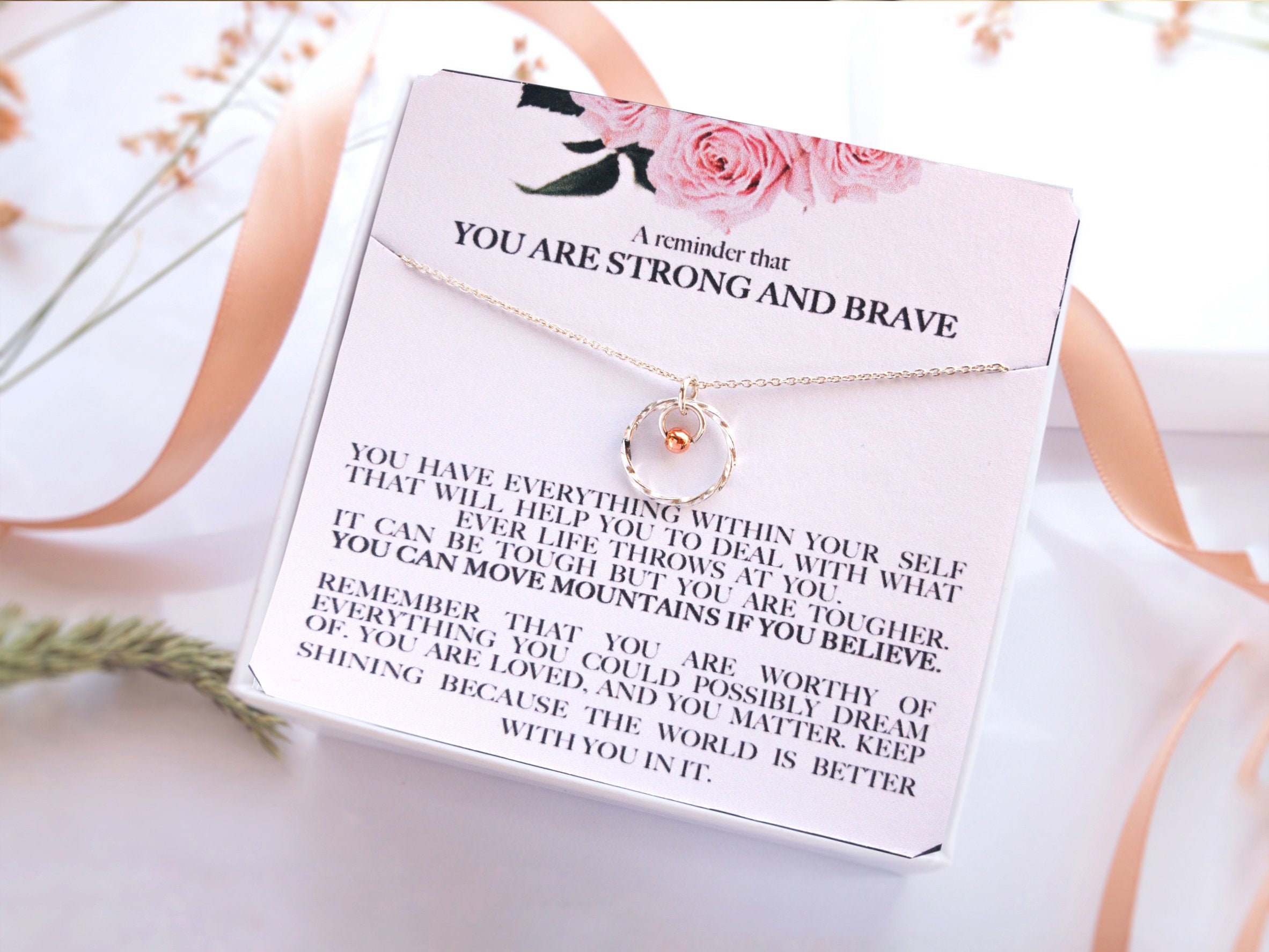 You are Braver Than You Believe for Mom Daughter Jewelry 18K Gold Plated Gifts Necklace Name for Wife to My Tatiana Always Remember That Mommy Love You