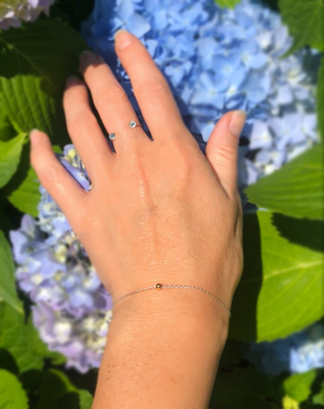 Mustard Seed Bracelet, Tiny Bracelet Faith Over Fear, Mustard Seed