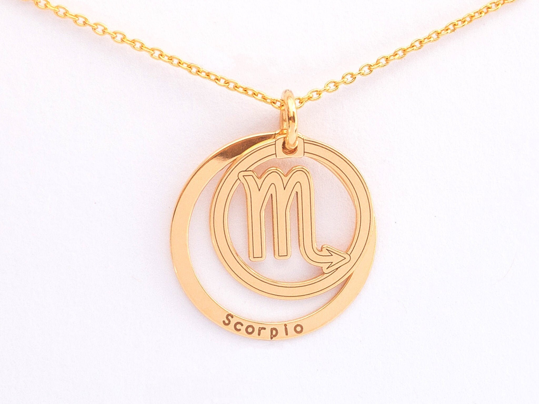 Zodiac Water Scorpio Necklace main image 1