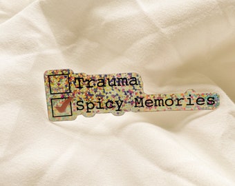 'Spicy Memories' Sticker | Wasserfester Vinyl-Aufkleber