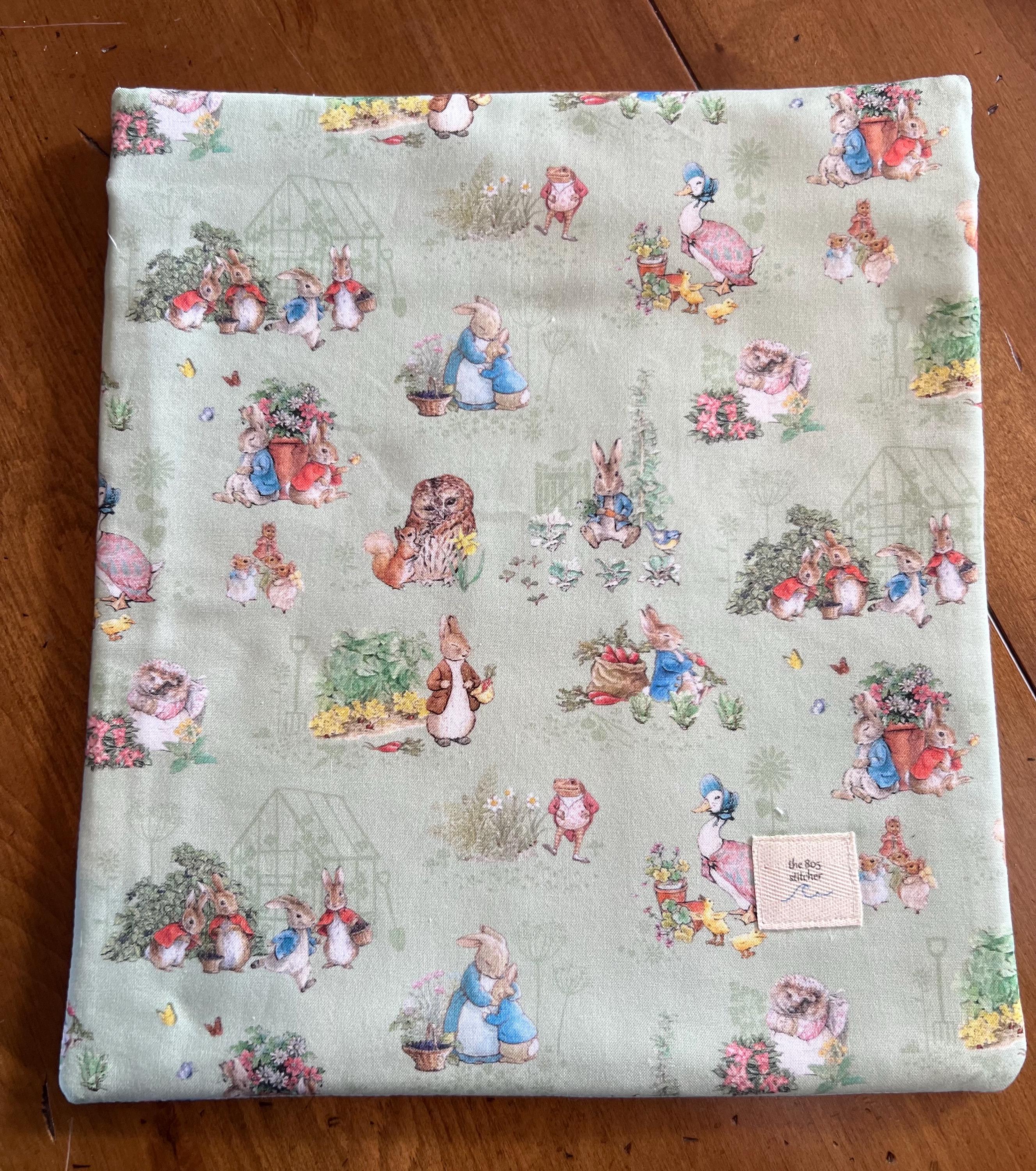 Peter Rabbit Patterned Bag Peter Rabbit and Friends Fully Lined Project Bag - Etsy
