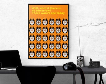 Groundhog Day Movie Minimal Art Quote Poster