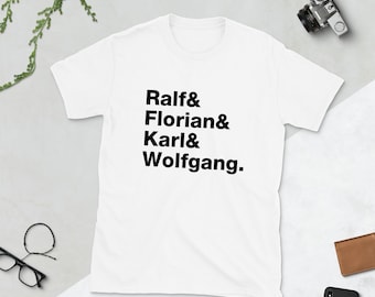 Kraftwerk Inspired Short-Sleeve Unisex T-Shirt