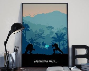 Street Fighter Inspired Poster