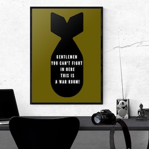Dr. Strangelove Movie Quote Minimal Art Peter Sellers Poster