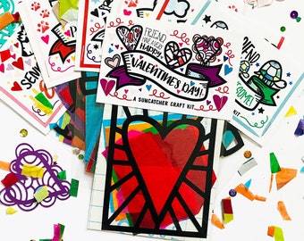 35 Valentine’s Day Crafts For Preschoolers DIY Cards - A Crafty Life