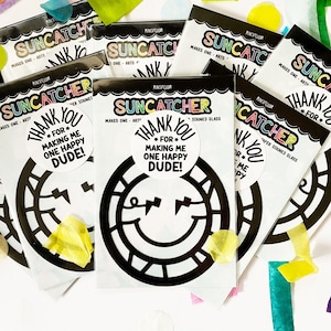 Happy face birthday party favor, One happy dude activity for kids, Two groovy crafts, One happy dude favors, Two cool birthday favor art kit