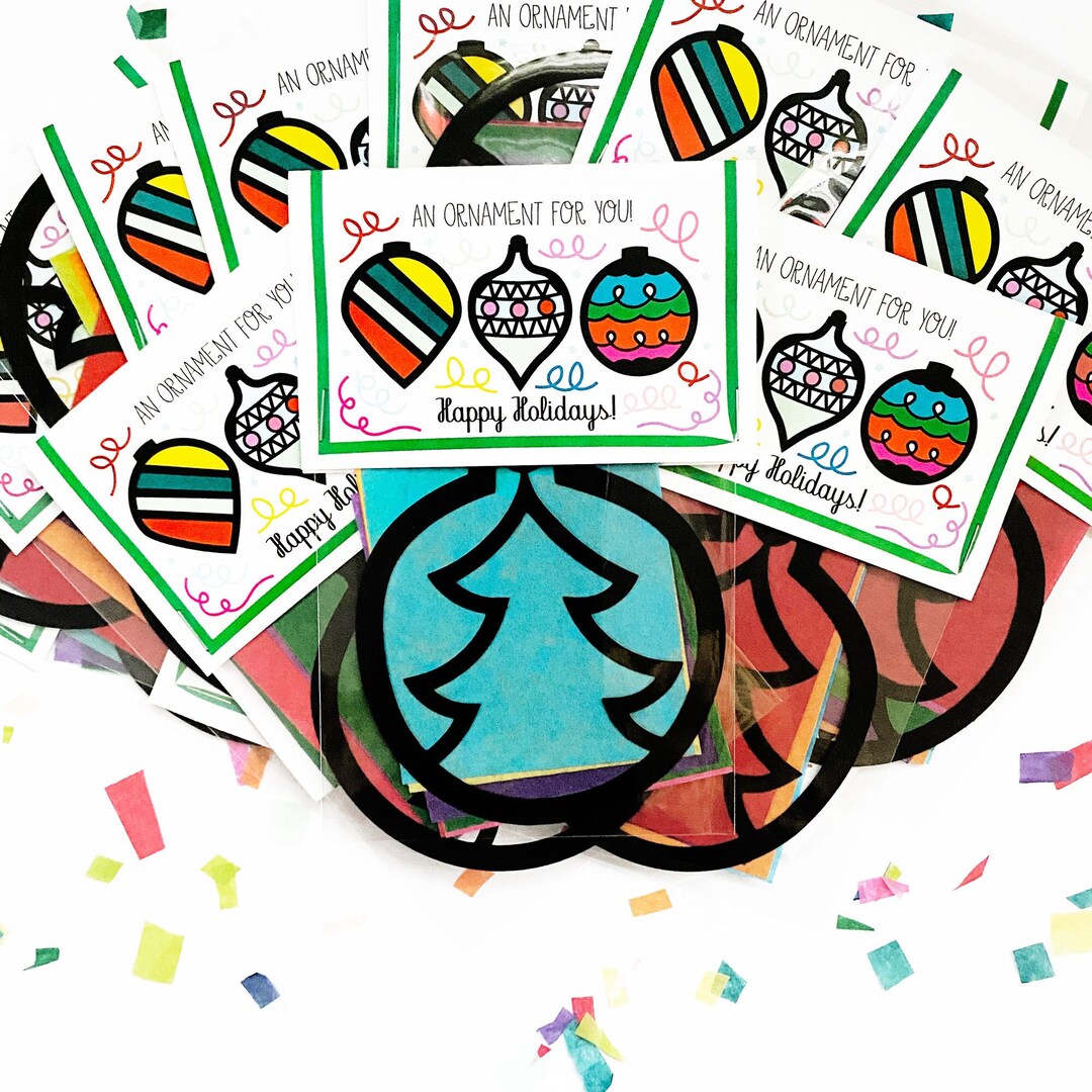 Holiday Ornament Craft Kit Party Favor for Kids and Toddlers Etsy