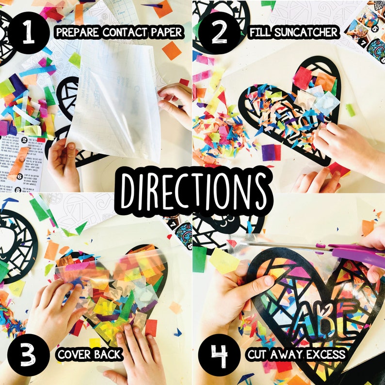 Kit de atrapasol para árboles navideños - Kit de manualidades para niños - Kit de arte DIY - Regalo navideño para niños - Manualidades navideñas - Kits de manualidades navideñas para niños imagen 5