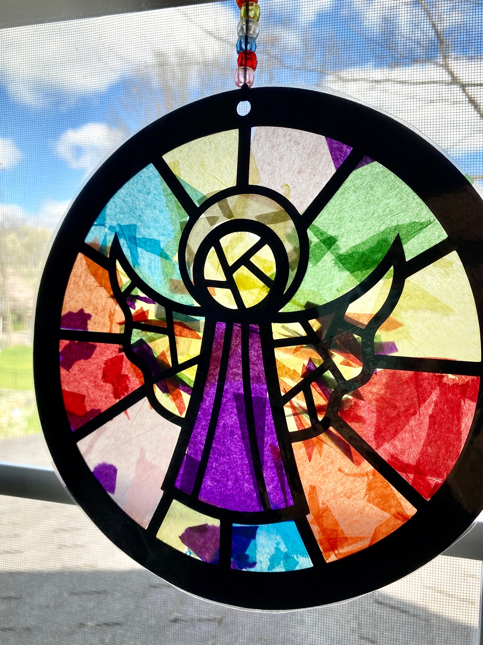 Guardian Angel Suncatcher Kit Craft Kits for Kids DIY Art Kit for