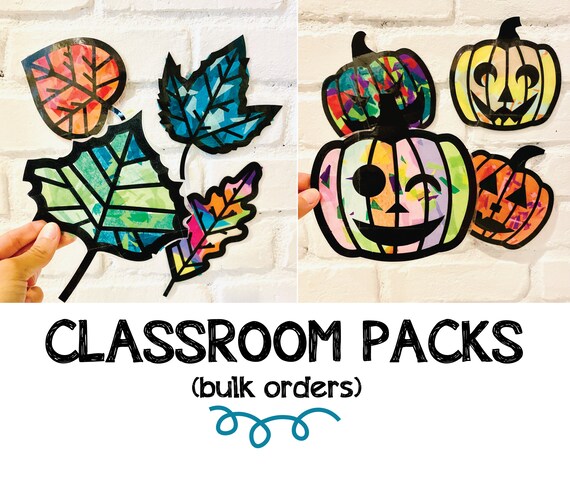 Download Suncatcher Kits For The Classroom Or Homeschool Nature Etsy PSD Mockup Templates