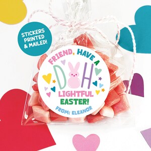 20 Have a Dodlightful-paasstickers, aangepaste paasklei-doh-labels, paasspel-klaslokaalgunst, deeg-paastag-feestgunsten