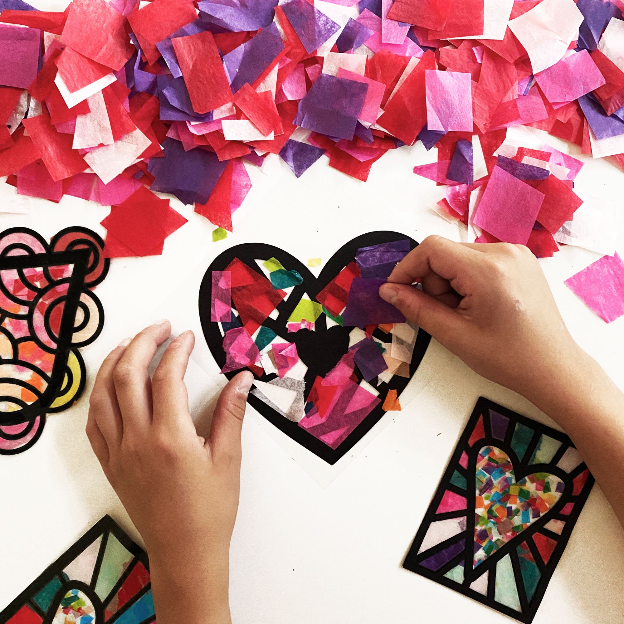 Valentine's Day Crafts for Younger Children (Preschool and Early  Primary/Kindergarten) – Our Little House in the Country