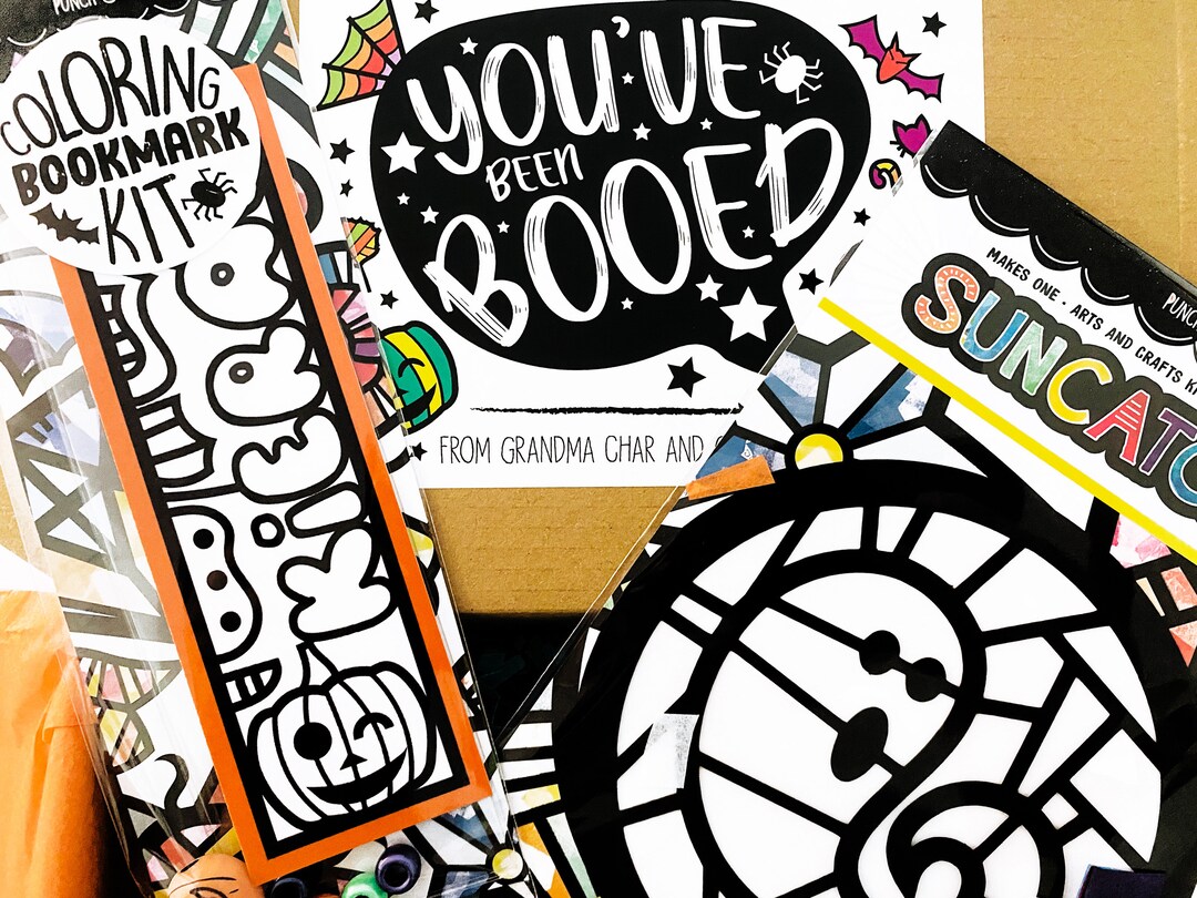 Halloween you've Been Booed Boxed Gift for Kids Halloween, Personalized ...