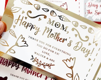 Scratch To Reveal Mother' Day Surprise Gift for Mom or Grandma