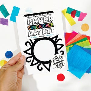 Sunshine craft kit for kids, sun themed birthday party activities, first trip around the sun party favors, my sunshine birthday activity
