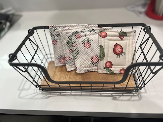 Reuseable kitchen sponge/ cotton flannel/ 4 pack/ecofriendly/ eco-sponges /kitchen cleaning sponge/sponge/unique gift/reuseable sponge