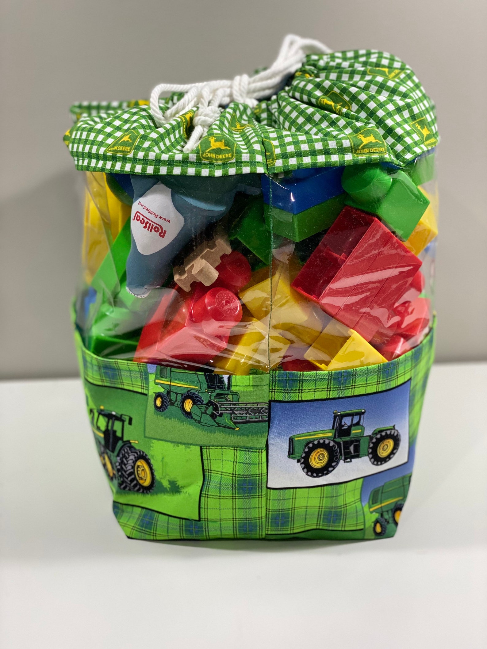 Peekaboo Toy Bag/ Toy Storage Bag/ Drawstring Toy Storage Bag/ Etsy