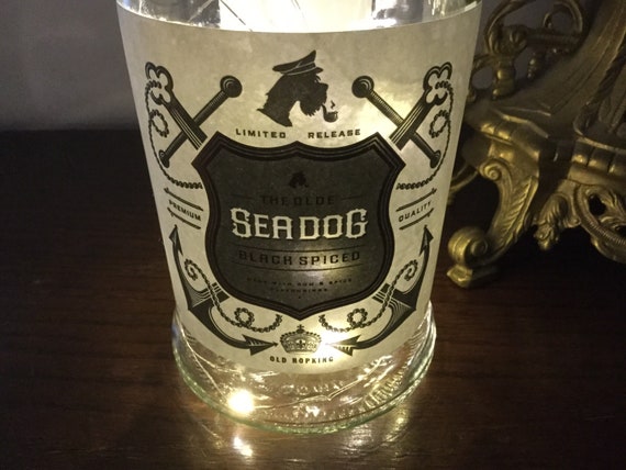 Seadog Rum Bottle With Led Lights And 3 Spare Batteries Etsy