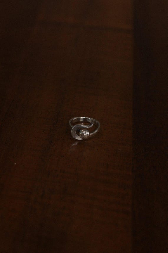 Hand Forged Sterling 925 Silver Brutalist Ring
