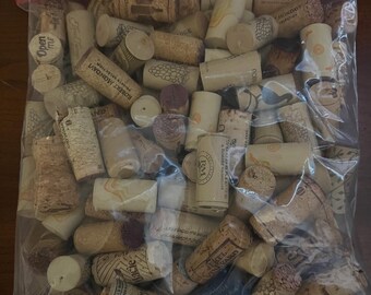Corks – 300 Used Assorted Natural Champagne Corks, DIY Craft Supply