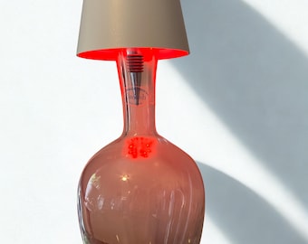 Crystal wine Decanter 32 oz -Krosno #k2507 by Badash with Wireless Bottle Lamp included