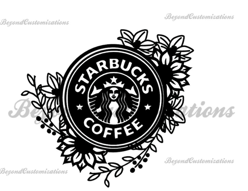 Download Flower Starbucks Cup SVG instant file download for Cricut ...