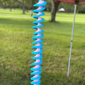 Custom Pride Flag Crochet Wind Spinners image 1