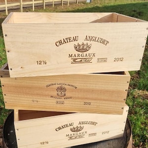 Standard 12 1/2 Bottle size Wine Box - FREE DELIVERY