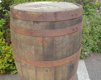EX WHISKEY 40 GALLON Chêne Baril En Bois Fûts Cider Pub Table Whisky Fût