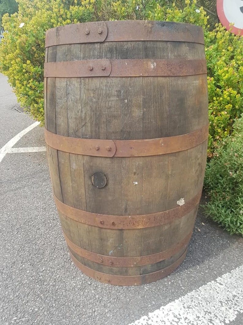 EX WHISKEY 40 GALLON Oak Barrel Wooden Keg Barrels Cider Pub Etsy UK