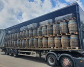 EX WHISKEY 40 GALLON Oak Barrel Wooden Keg Barrels Cider Pub Table Whisky Cask