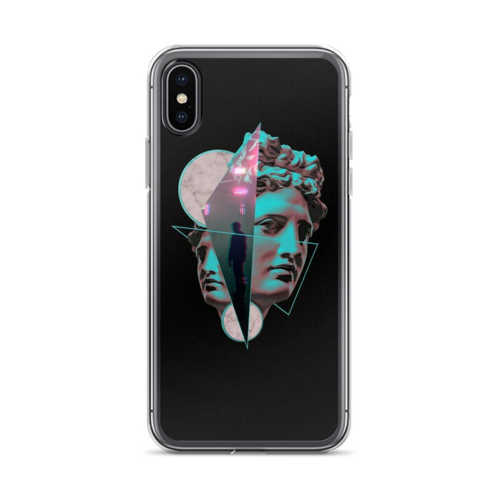 Vaporwave iPhone Case Aesthetic Phone Case iPhone XS Case Etsy