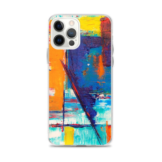 Art Iphone Case Colorful Iphone Case Artsy Iphone Case Etsy