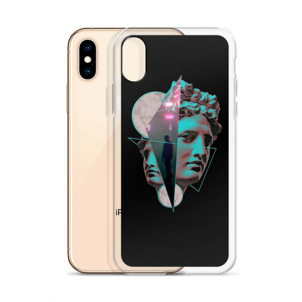 Vaporwave iPhone Case Aesthetic Phone Case iPhone XS Case Etsy