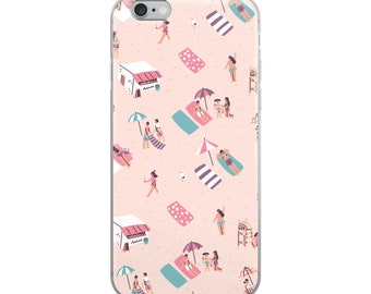 Beach iPhone Case, summer iPhone Case, Aesthetic phone case, iphone xr case, iphone xs max case, iphone 8 case, iphone 7 case, iphone 8 plus