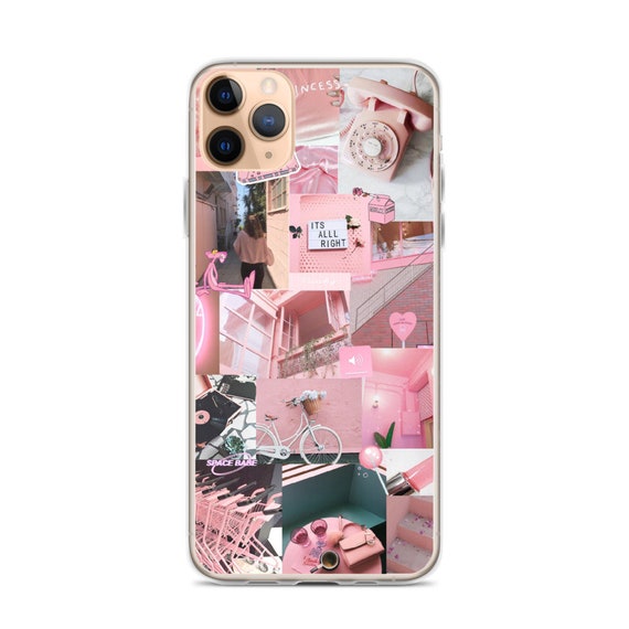 Pink Girly Collage Iphone Case Iphone X Case Iphone Xs Case Etsy